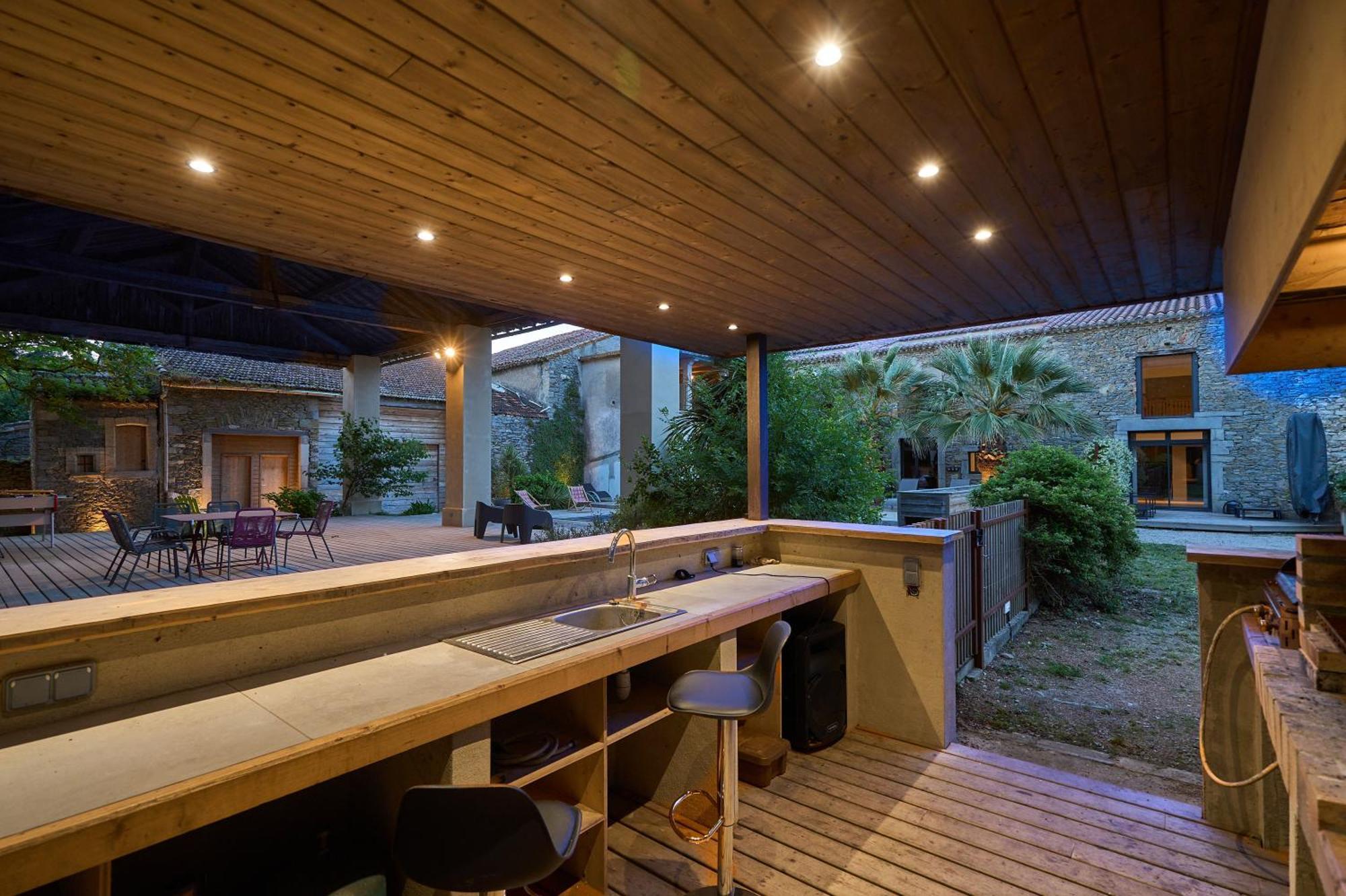 Ferienwohnung Domaine Du Fresquel Pezens Exterior foto