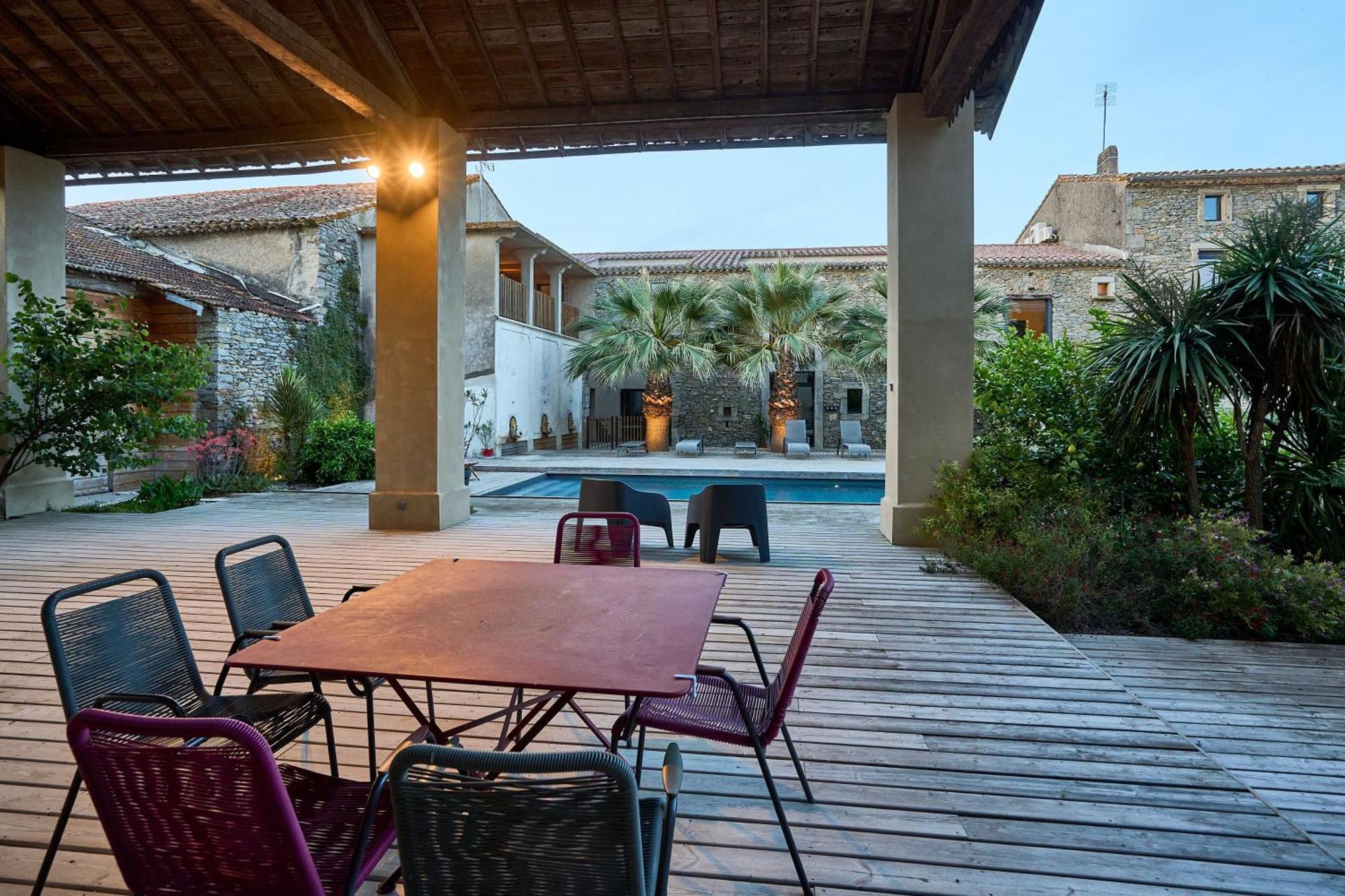 Ferienwohnung Domaine Du Fresquel Pezens Exterior foto